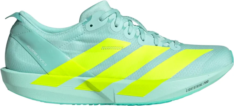 adidas Adizero Adios 9 Womens Running Shoes - Green