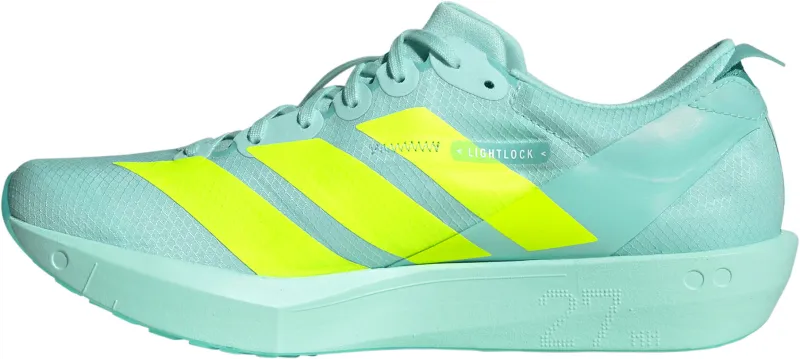 adidas Adizero Adios 9 Womens Running Shoes - Green - Image 3