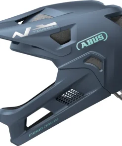 Abus YouDrop FF Full Face Junior MTB Cycling Helmet - Blue