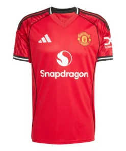 Adidas Manchester United Unisex Home Jersey 25/26 Red
