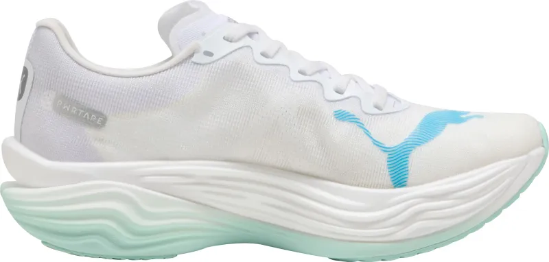 Puma Deviate Nitro Elite 3 Womens Running Shoes - White - Image 3