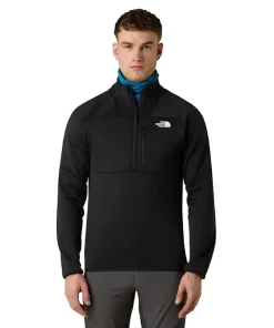 The North Face Mens Fleece Meteora ¼ Zip Black