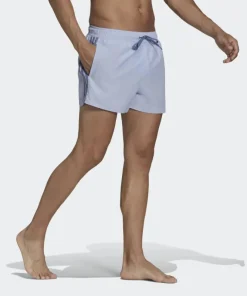 adidas Classic 3-Stripes Men's Swim Shorts Violet GU0322