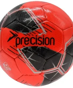 PRECISION FUSION MINI SIZE 1 TRAINING FOOTBALL RED/BLACK/GREY