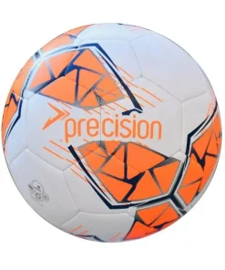 PRECISION FUSION MIDI SIZE 2 TRAINING FOOTBALL WHITE/ORANGE/NAVY