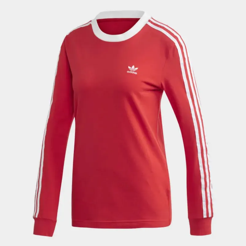 Adidas 3 Stripe T-Shirt Women's FM3294 - Image 2