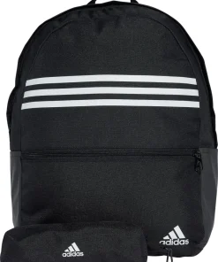 adidas Classic Horizontal 3 Stripes Backpack - Black