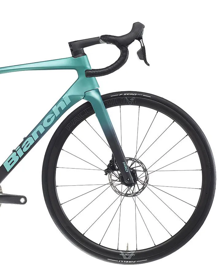 Bianchi Specialissima Pro Force AXS Carbon Road Bike 2025 - Celeste - Image 3