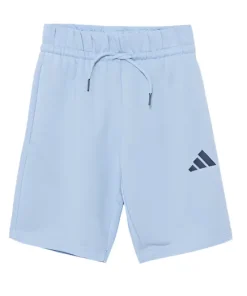 Adidas Boys Shorts French Terry Blue