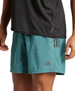 adidas Own The Run 7 Inch Mens Running Shorts - Green