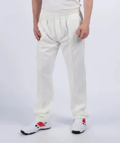 GRAY NICOLLS JUNIOR MATRIX V2 SLIM TROUSERS IVORY