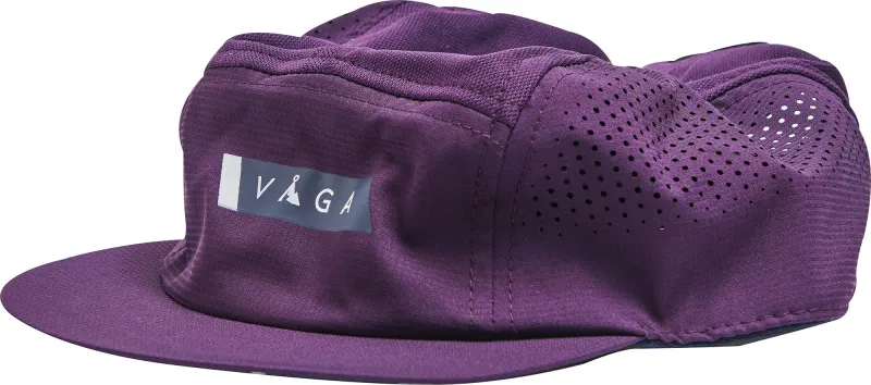 Vaga Feather Racing Running Cap - Purple - Image 2