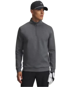 Under Armour Mens Pullover Drive Midlayer Castlerock