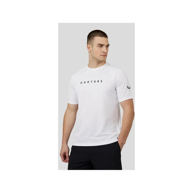 Castore Short Sleeve Raglan T-Shirt White - Image 2