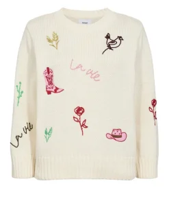 Numph Womens Pullover Wally Pristine