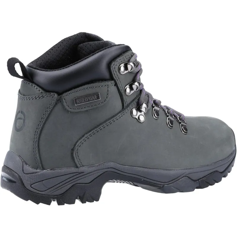 Cotswold Burford Hiking Boots Grey/Lime - Image 3