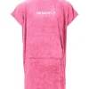 TWO BARE FEET ADULT TOWELLING ROBE PINK