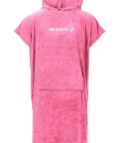 TWO BARE FEET ADULT TOWELLING ROBE PINK