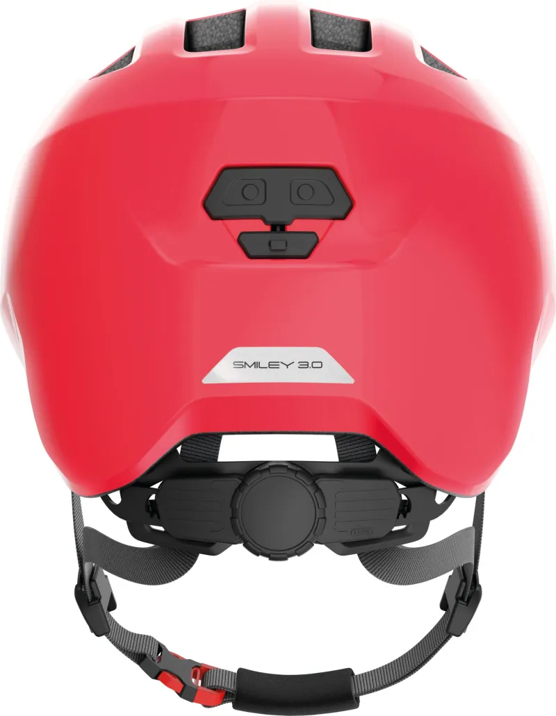 Abus Smiley 3.0 Junior Cycling Helmet - Red - Image 3