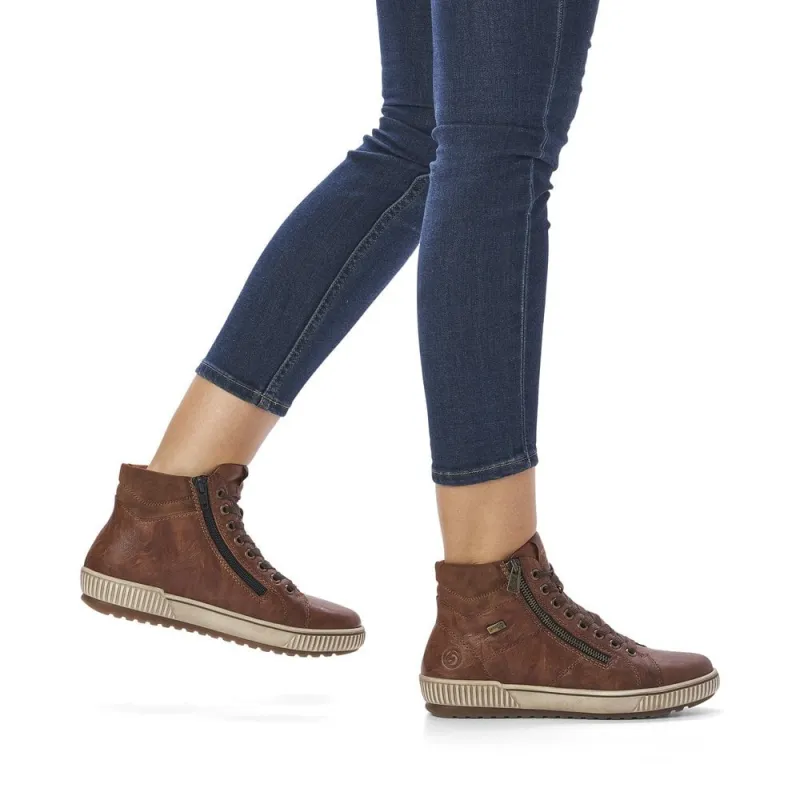 Remonte Womens Boots D0772-22 Brown - Image 2