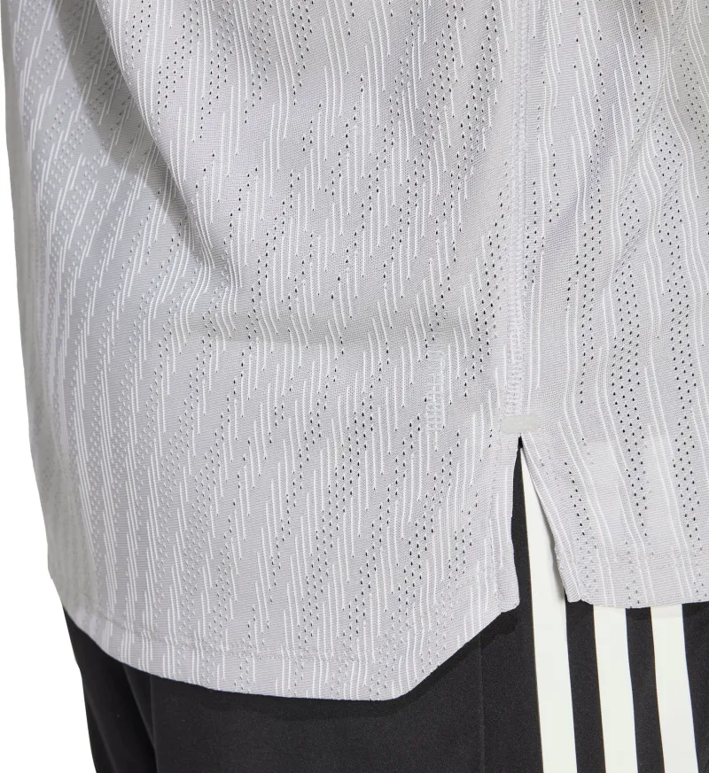 adidas Adi365 ClimaCool+ Short Sleeve Mens Running Top - Grey - Image 3