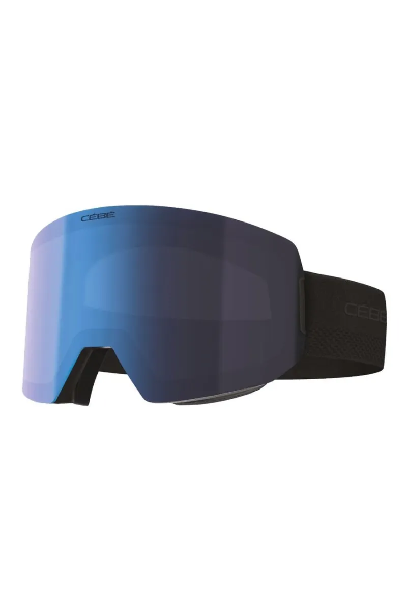CEBE STRIKER 2 CYLINDRICAL BLACK/BLUE SKI GOGGLES