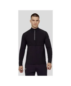 Castore Hybrid Quarter Zip Black