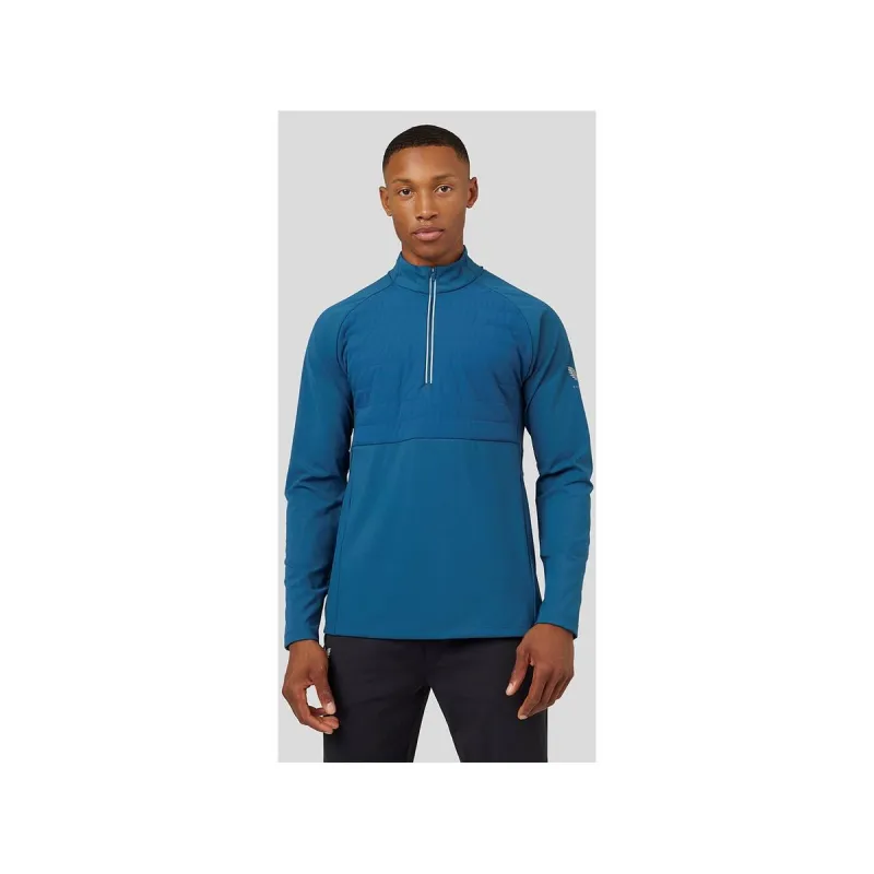 Castore Hybrid Quarter Zip Dark Teal