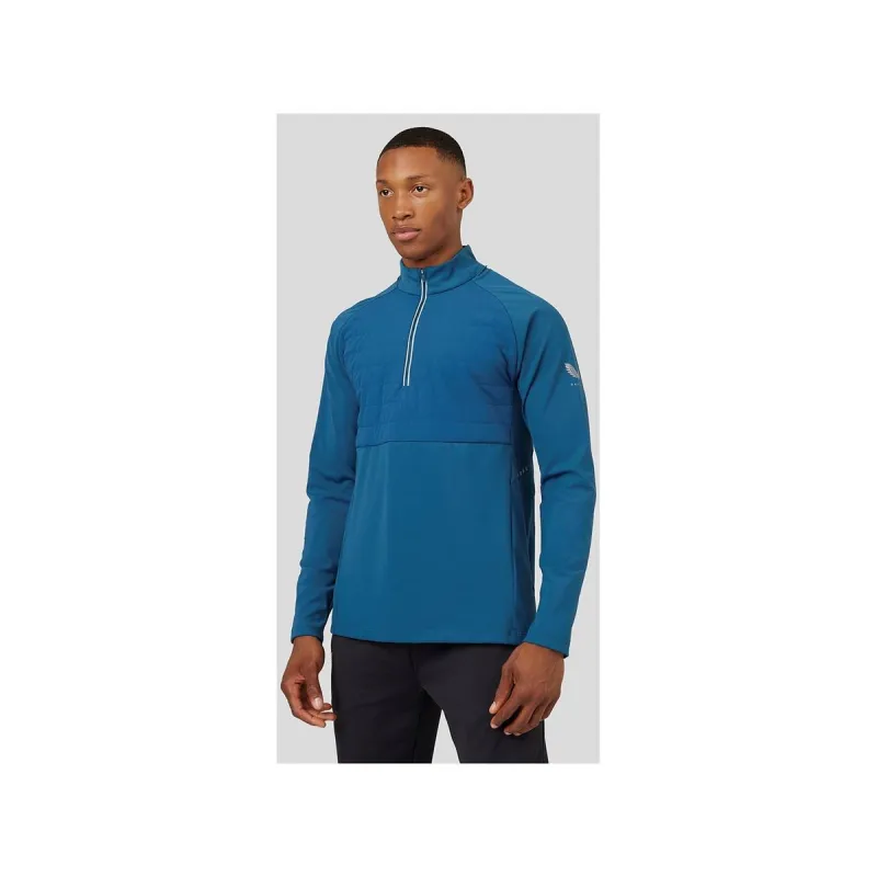 Castore Hybrid Quarter Zip Dark Teal - Image 2