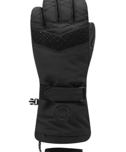 RACER WOMENS ALOMA6 SKI GLOVES BLACK