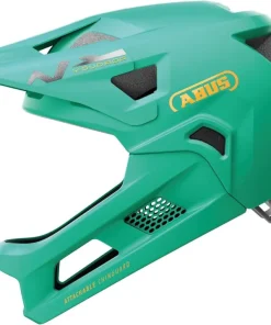 Abus YouDrop FF Full Face Junior MTB Cycling Helmet - Sage Green