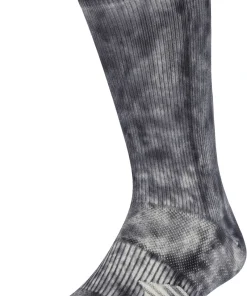 adidas RunXGRAPHIC Washed Running Socks - Grey