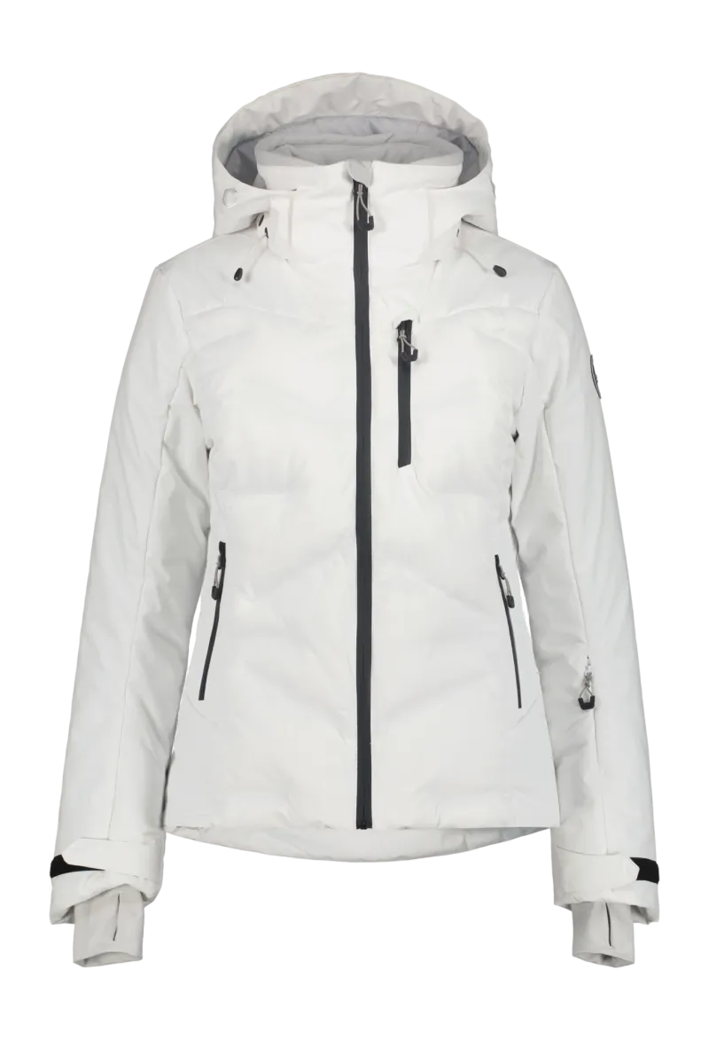 ICEPEAK FLOVILLA WOMENS SKI JACKET WHITE