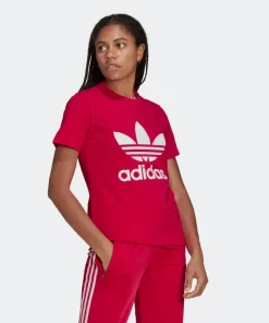 adidas Adicolor Trefoil Women's Tee Pink H33563
