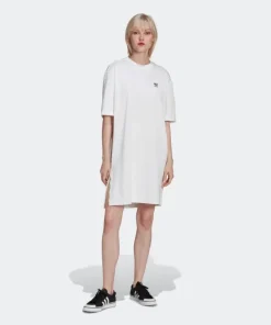 Adidas Women's adicolor Big Trefoil Tee Dress HC2034