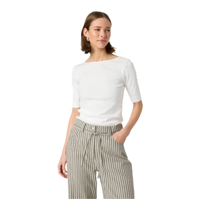 Soaked Womens Top Cosetta Broken White