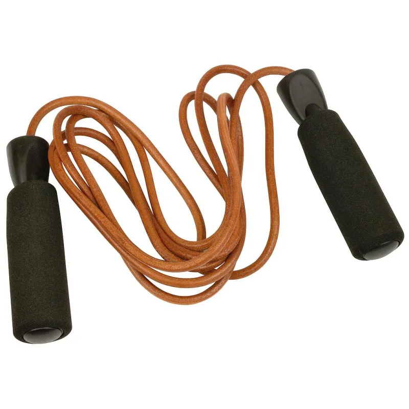 URBAN FITNESS LEATHER JUMP ROPE 2.7M