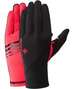 Ronhill Wind Block Running Gloves - Pink