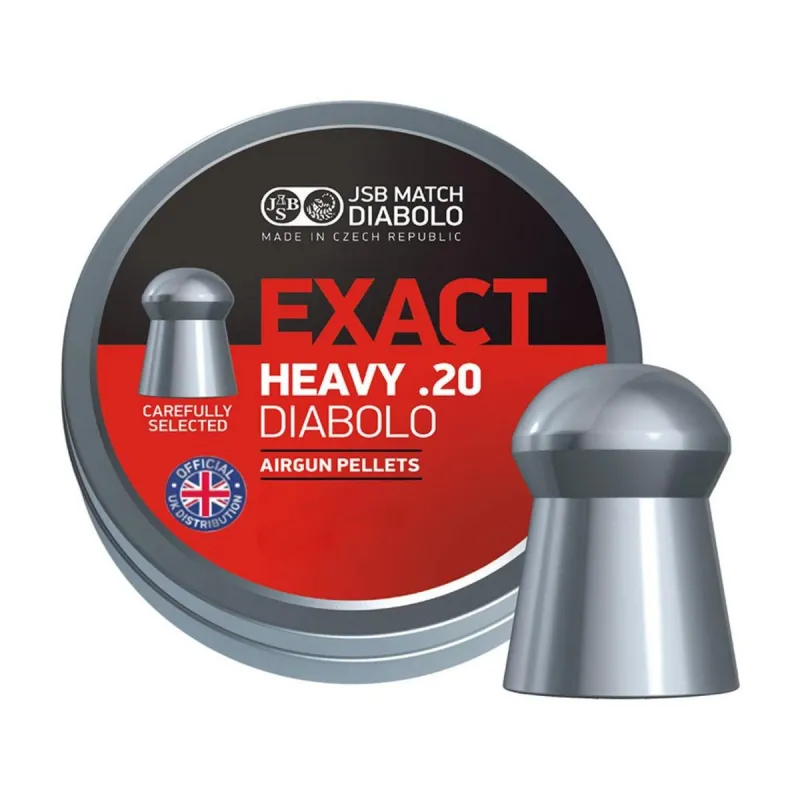 JSB Jsb Exact Heavy .20Cal 5.00mm 15.89gr Pellets 500pk