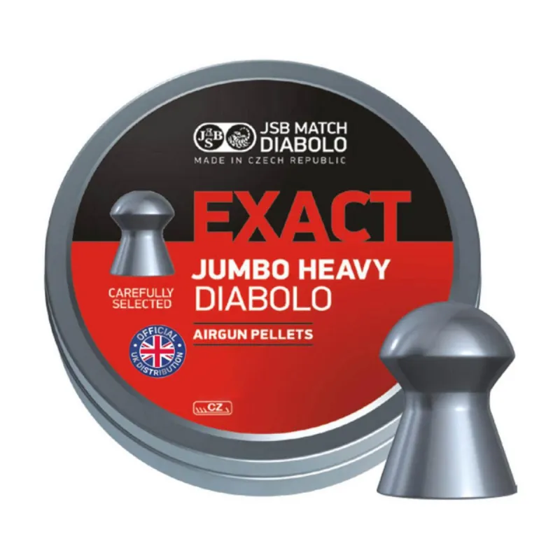 JSB Jsb Jumbo Exact Heavy 5.53mm Pellets 500pk