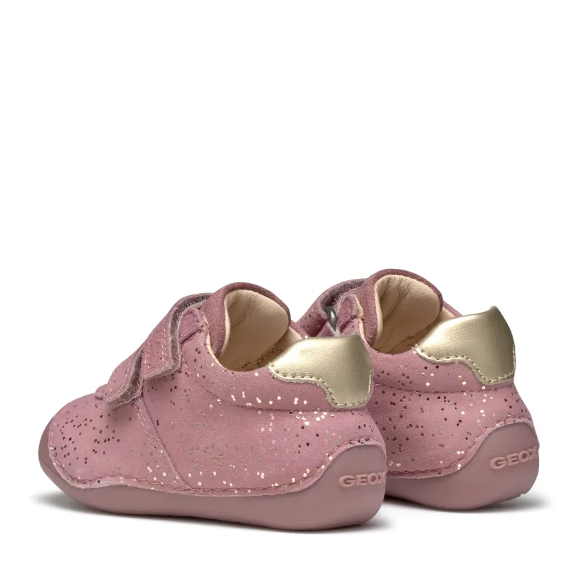 Geox Girls Shoe Tutim Pink/Platinum - Image 3