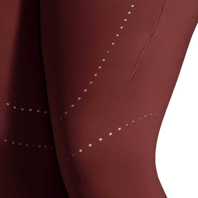 Brooks Method Womens 7/8 Running Tights - Red - Image 2