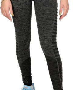 Compressport Winter Womens Long Running Tights - Black