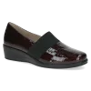 Caprice Womens Shoe 24351-45 Bordo Croc