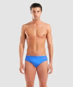 ARENA HYPERFLOW MENS SOLID BRIEF BLUE/PURPLE