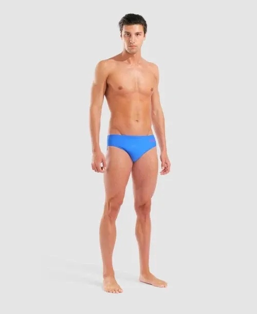 ARENA HYPERFLOW MENS SOLID BRIEF BLUE/PURPLE - Image 3