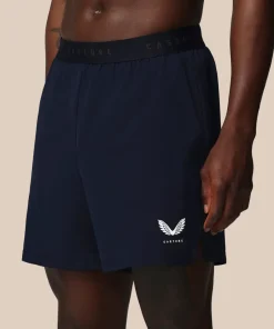 CASTORE MENS ADAPT 7 INCH SHORTS NAVY