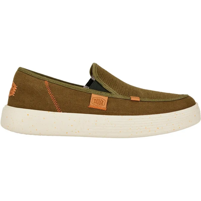 HEYDUDE Sunapee Coastline Shoe Olive - Image 2