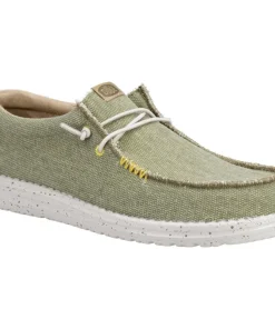 HEYDUDE Wally Coastline Jute Shoe Olive