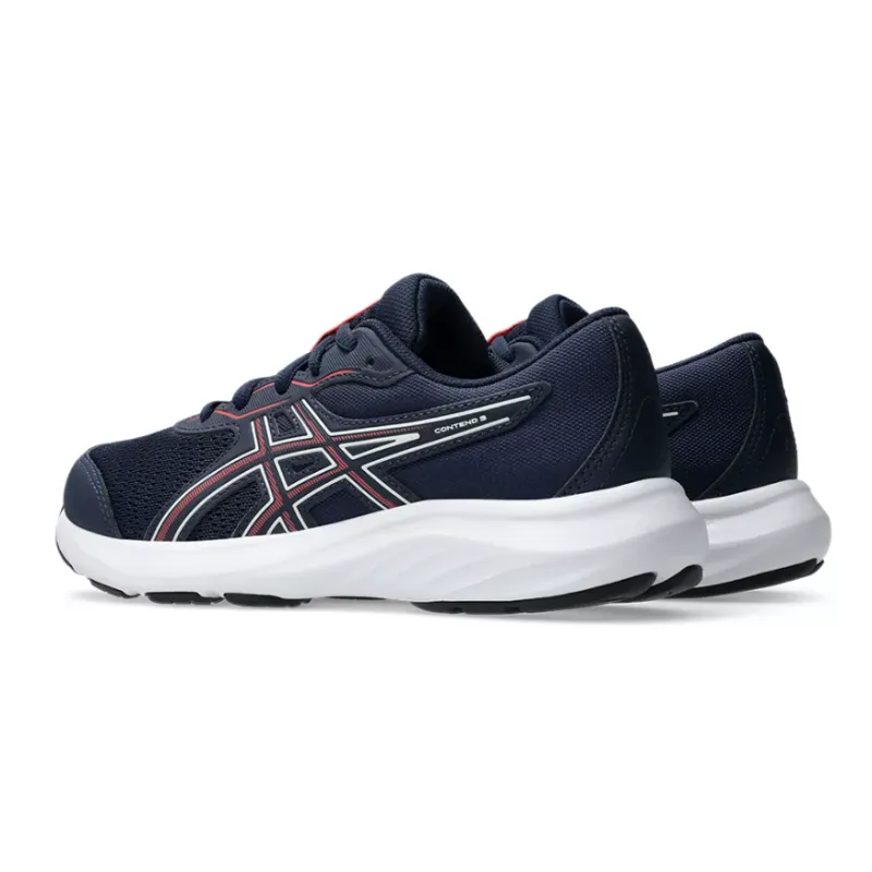 Asics Boys Trainer Contend 9 GS Midnight/Flash Red - Image 2